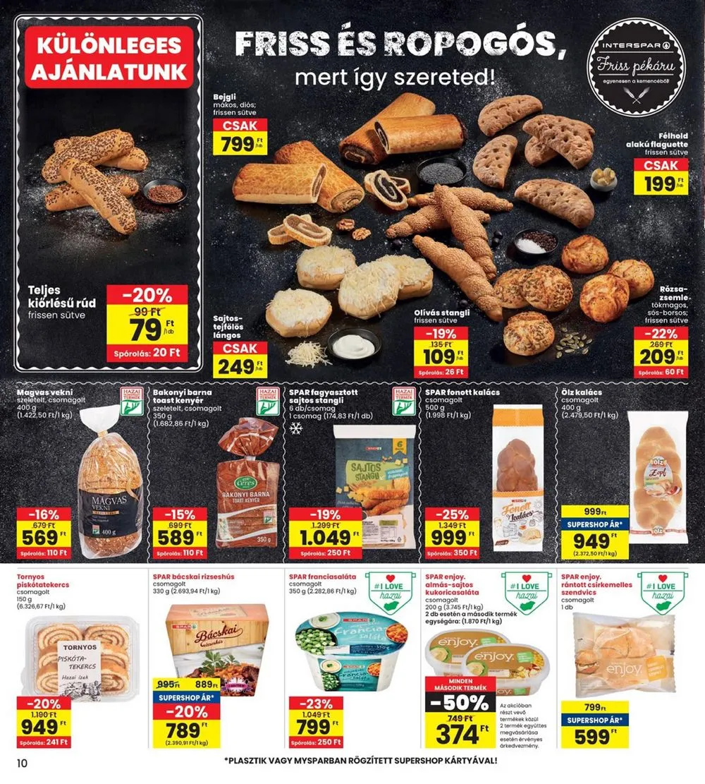 Interspar akciós újság 08.15–08.21 – 10. oldal