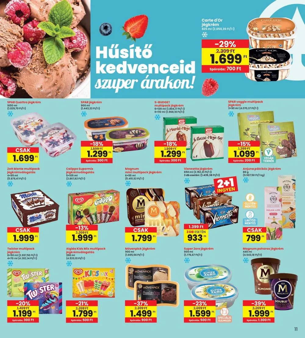 Interspar akciós újság 08.15–08.21 – 11. oldal