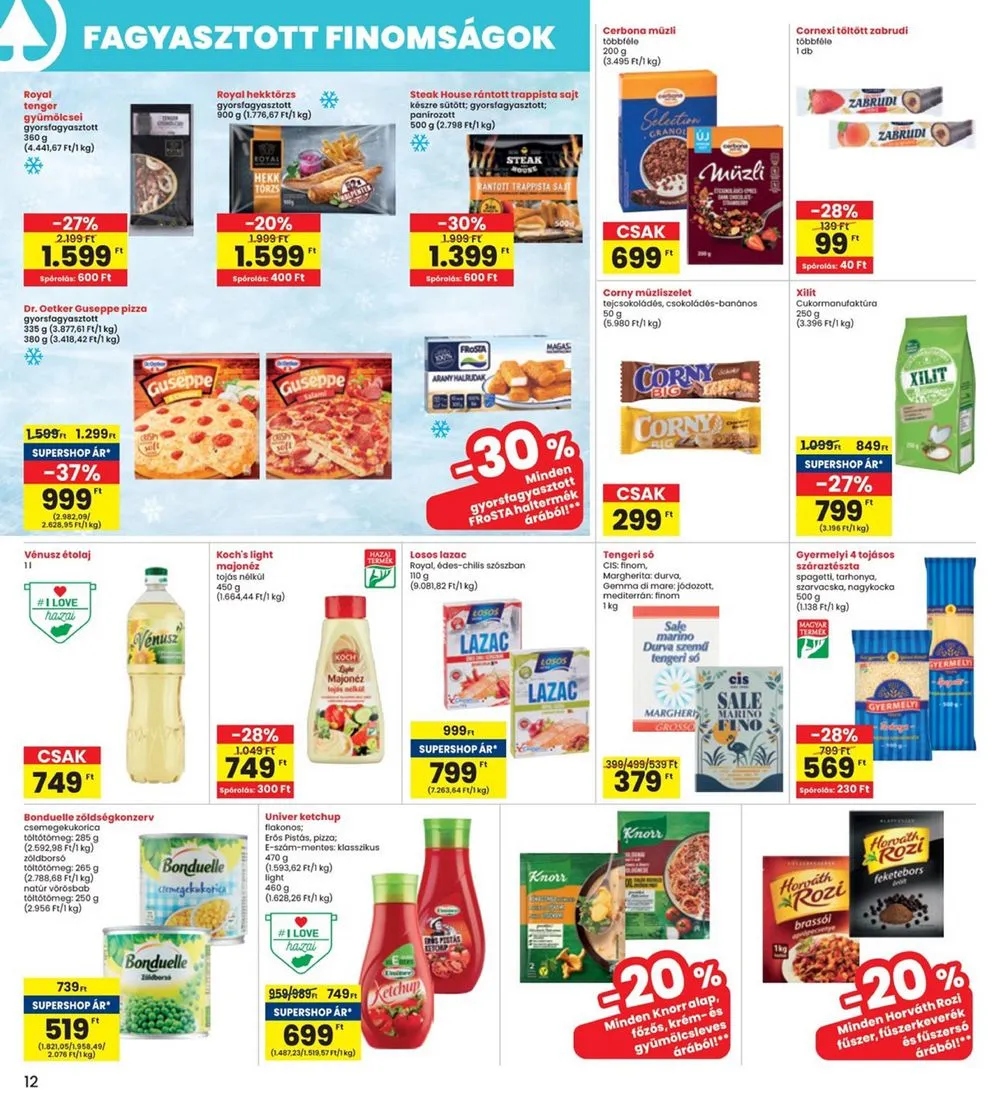 Interspar akciós újság 08.15–08.21 – 12. oldal