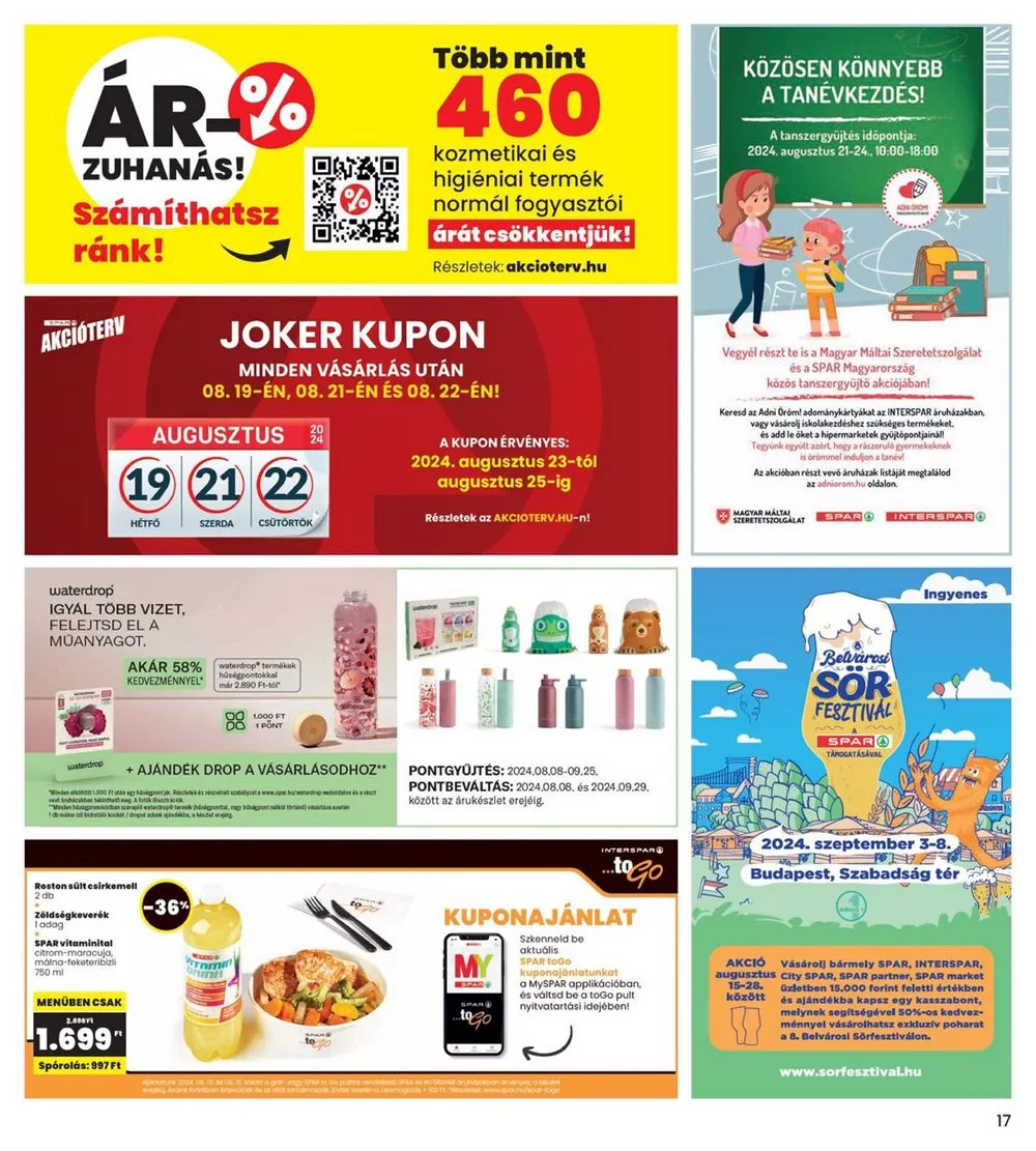 Interspar akciós újság 08.15–08.21 – 18. oldal