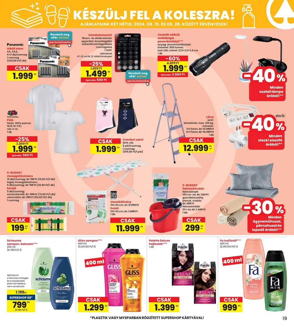 Interspar akciós újság 08.15–08.21 – 20. oldal