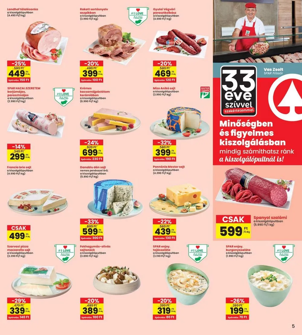 Interspar akciós újság 08.15–08.21 – 5. oldal