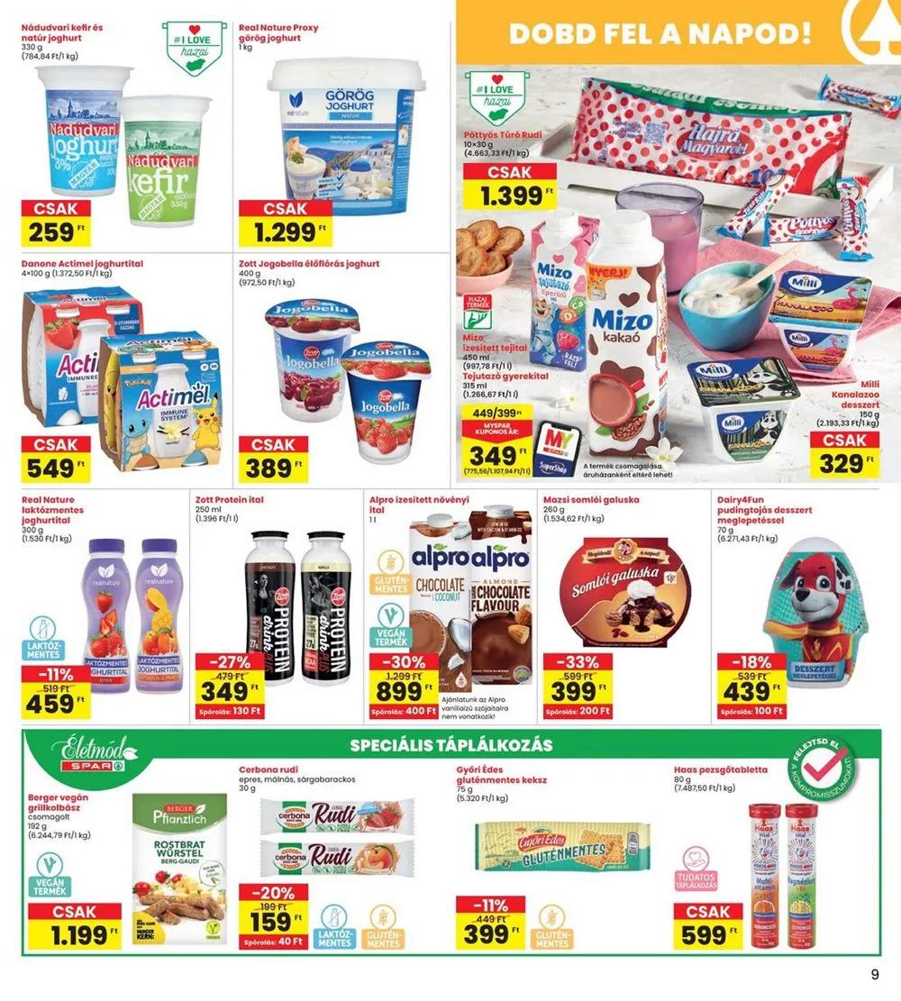Interspar akciós újság 08.15–08.21 – 9. oldal