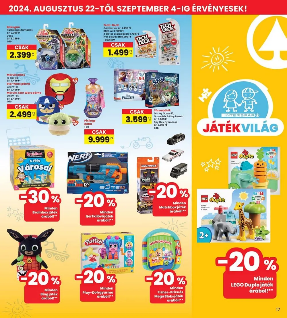 Interspar akciós újság 08.22–08.28 – 17. oldal