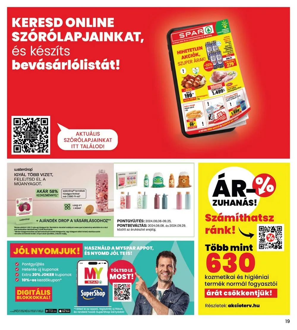 Interspar akciós újság 08.22–08.28 – 19. oldal