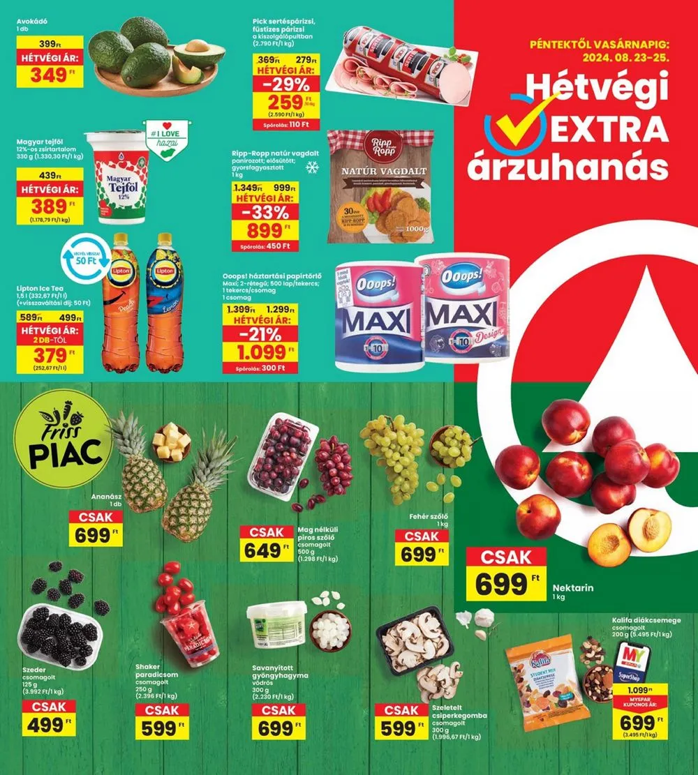 Interspar akciós újság 08.22–08.28 – 20. oldal