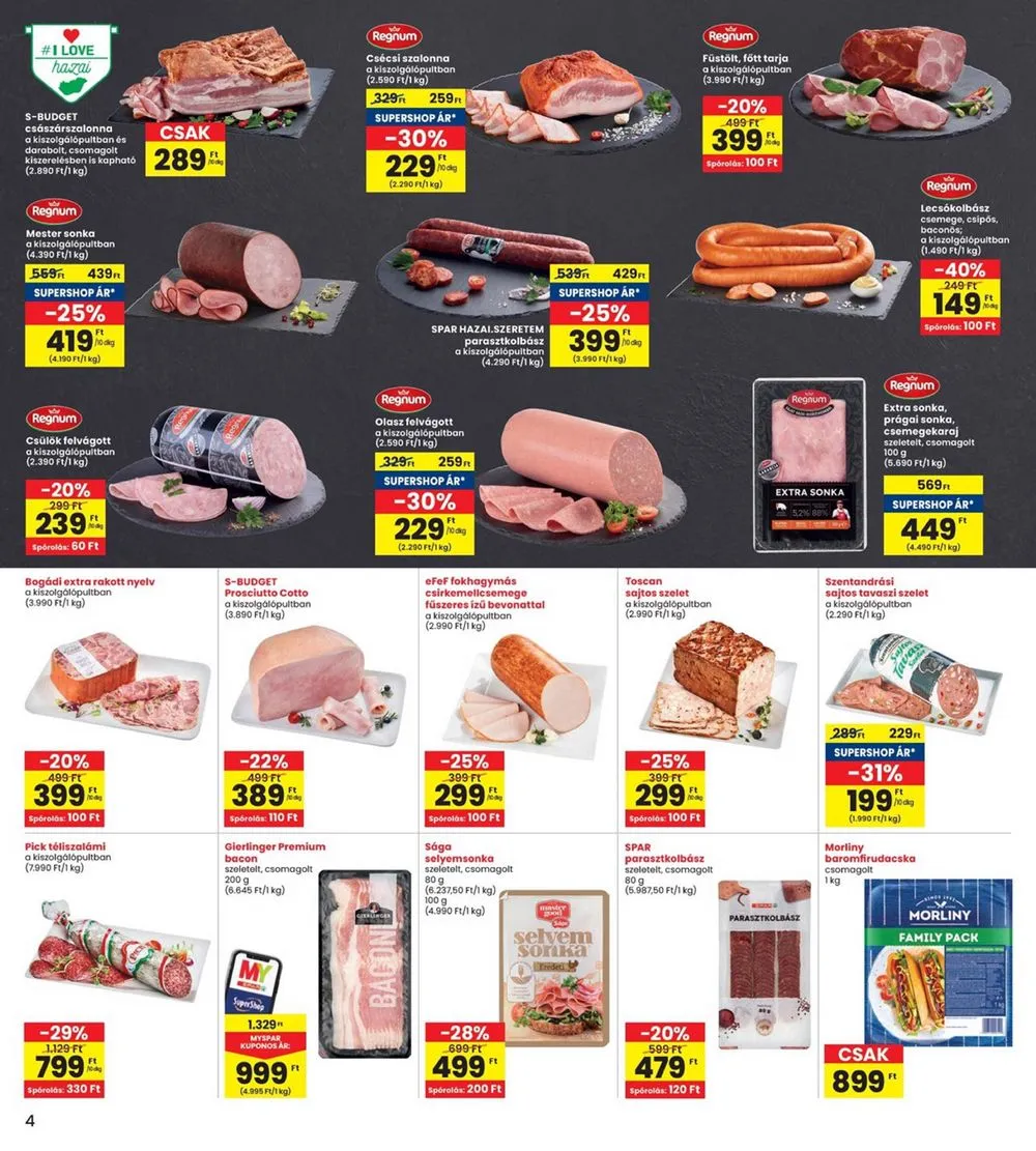 Interspar akciós újság 08.22–08.28 – 4. oldal