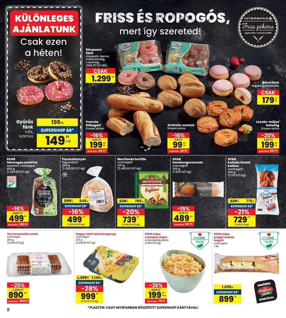 Interspar akciós újság 08.22–08.28 – 8. oldal