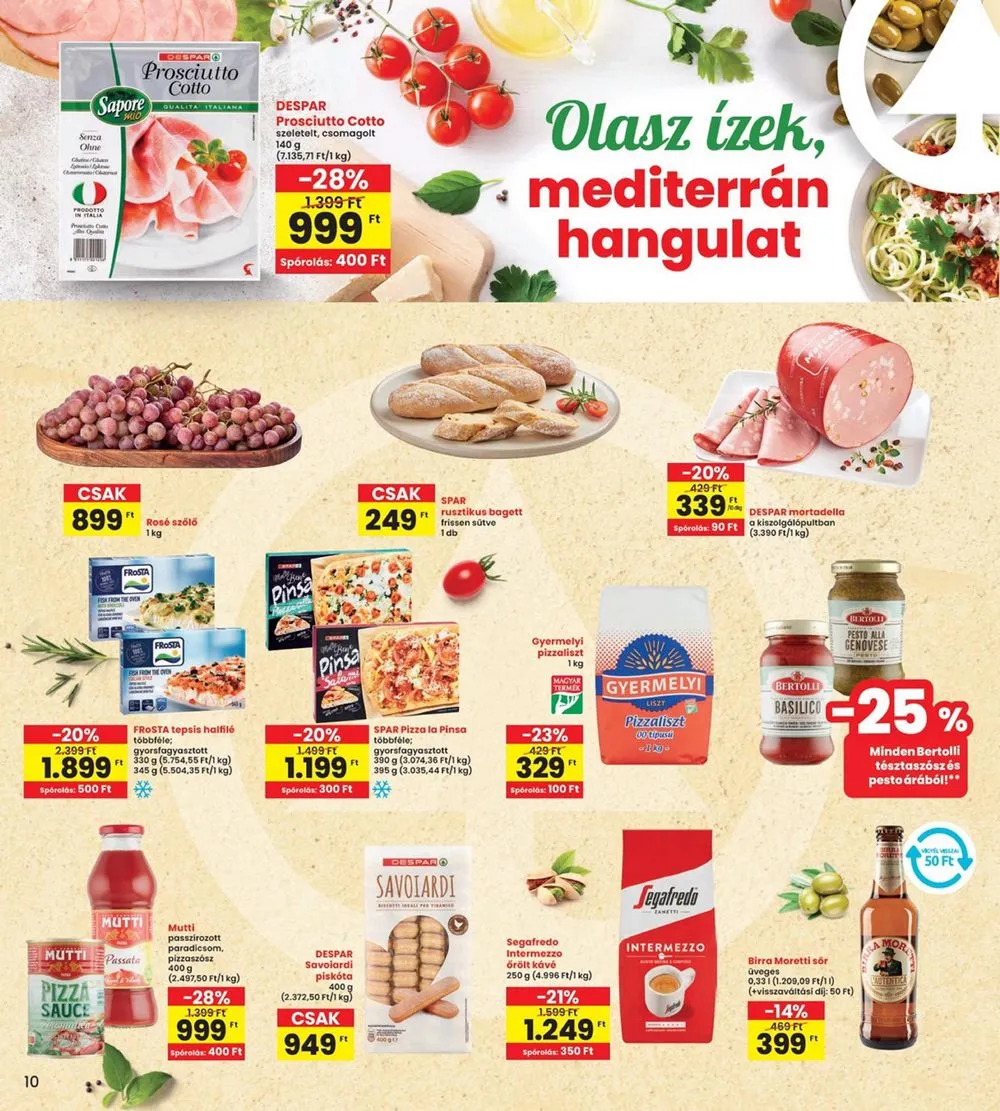 Interspar akciós újság 08.29–09.04 – 10. oldal