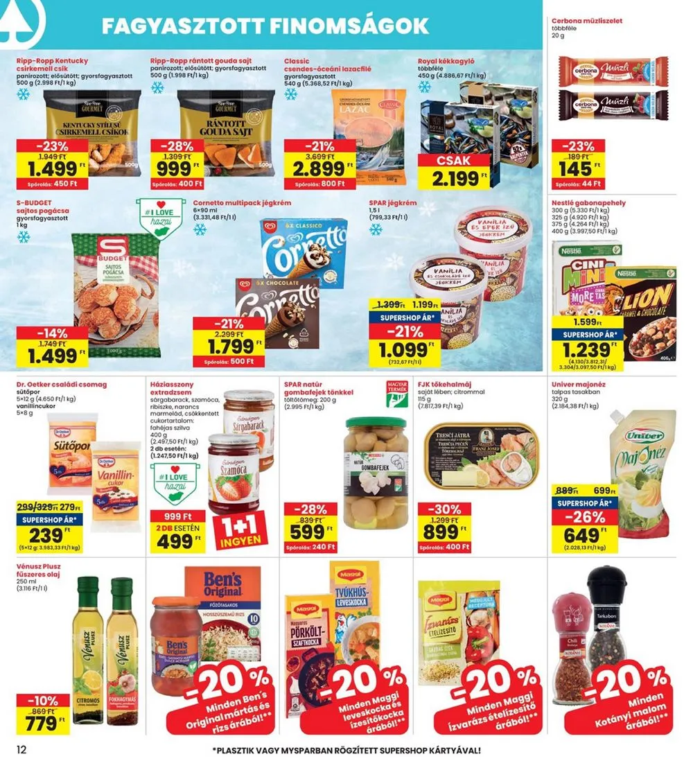 Interspar akciós újság 08.29–09.04 – 12. oldal