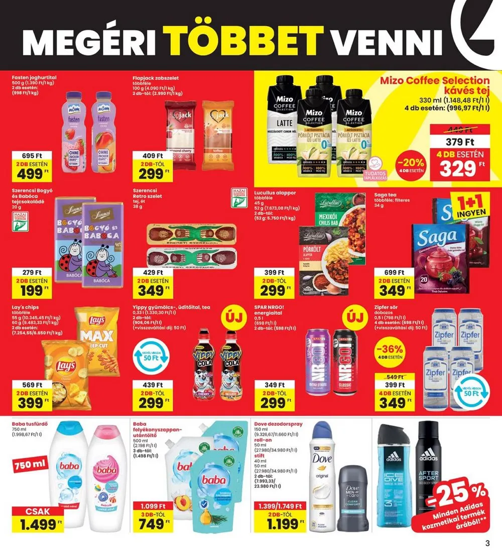 Interspar akciós újság 08.29–09.04 – 3. oldal