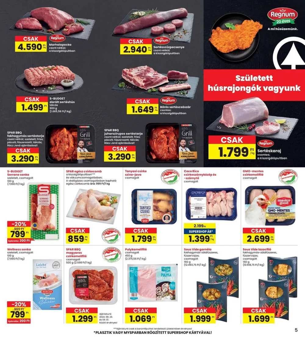 Interspar akciós újság 08.29–09.04 – 5. oldal