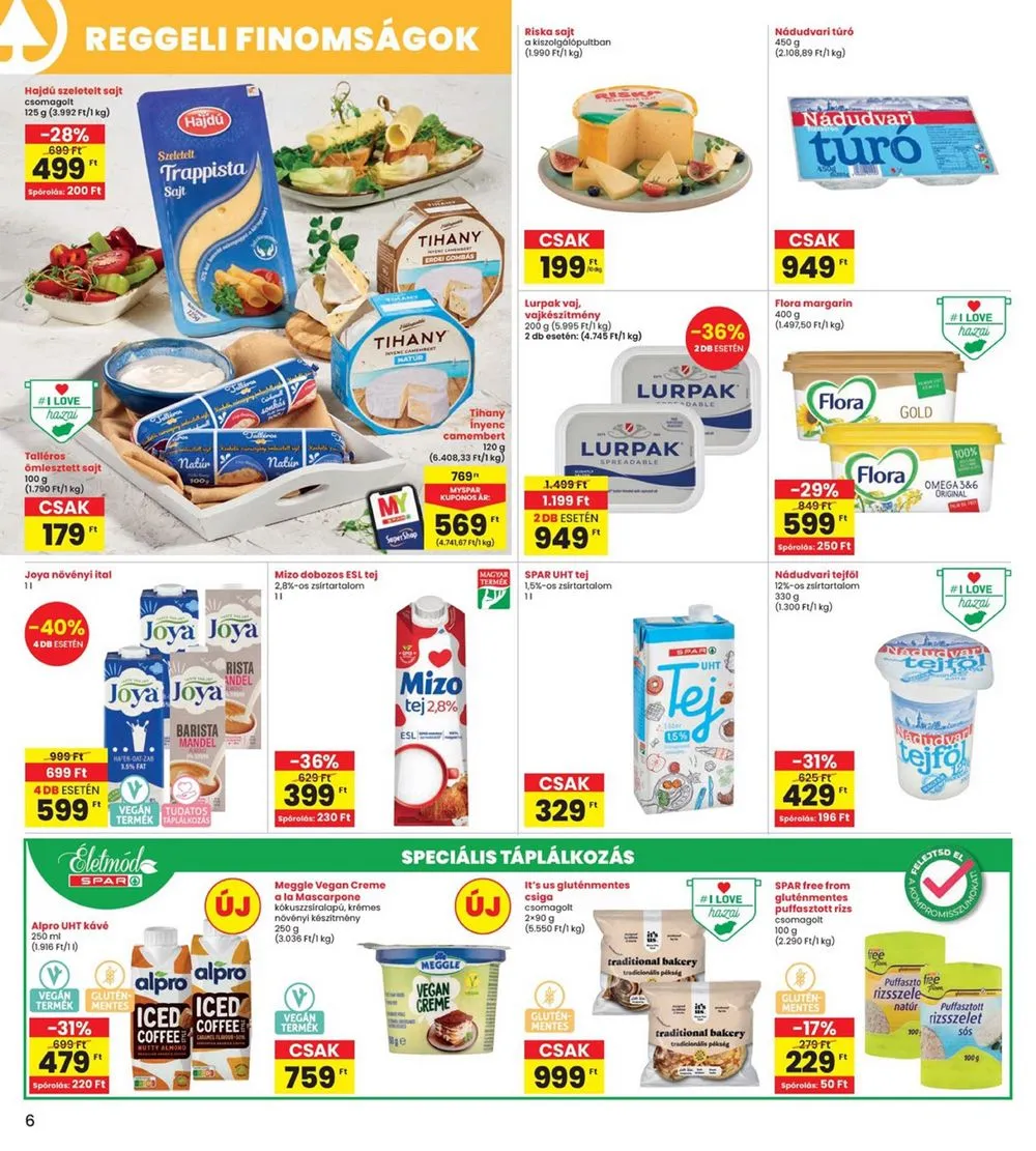 Interspar akciós újság 08.29–09.04 – 6. oldal