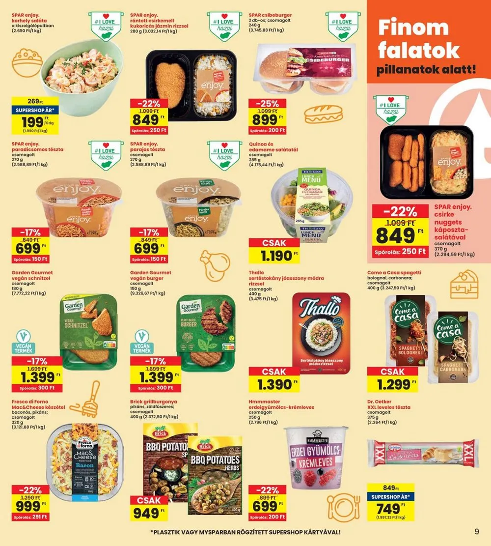 Interspar akciós újság 08.29–09.04 – 9. oldal
