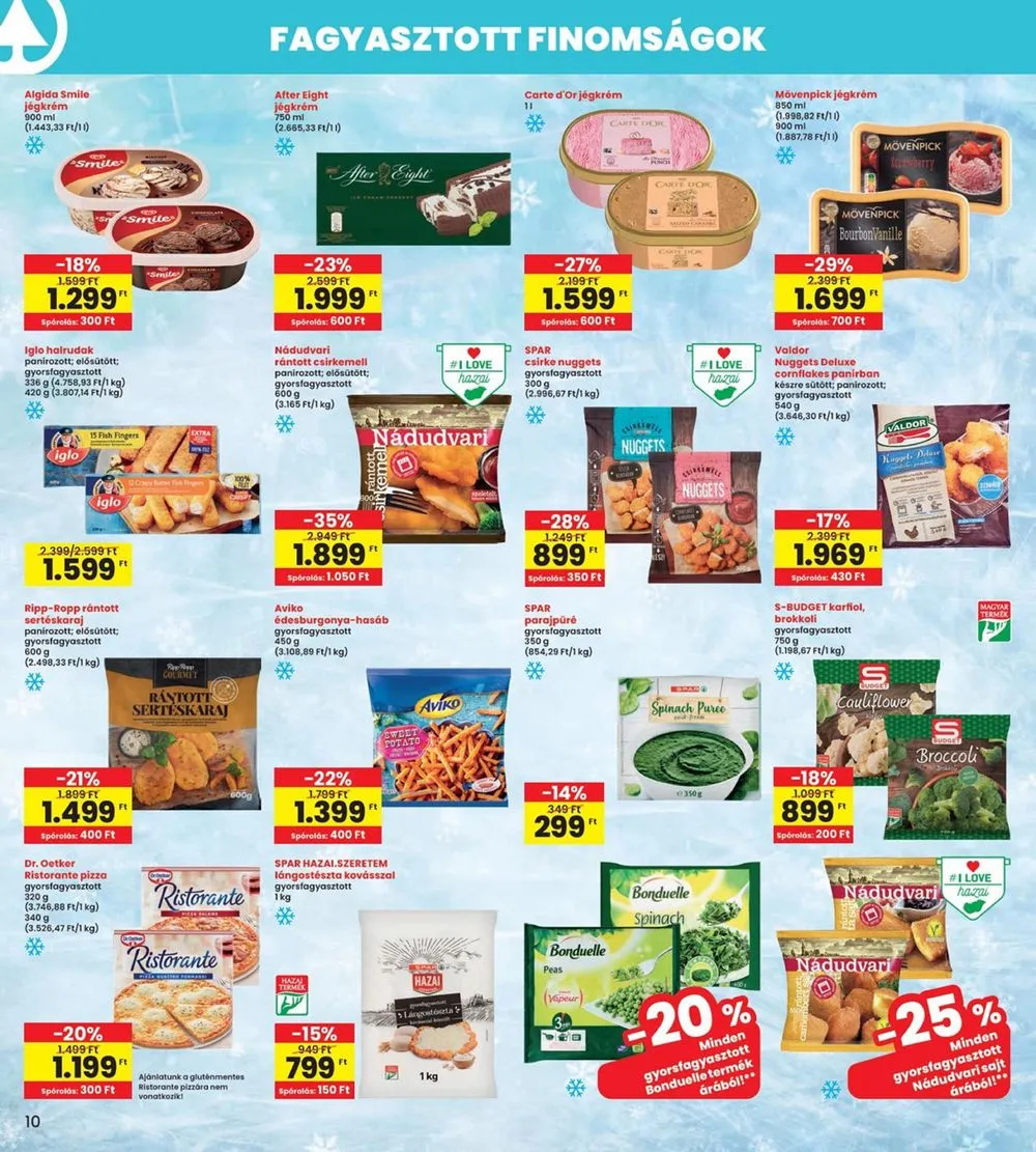 Interspar akciós újság 09.05–09.11 – 10. oldal