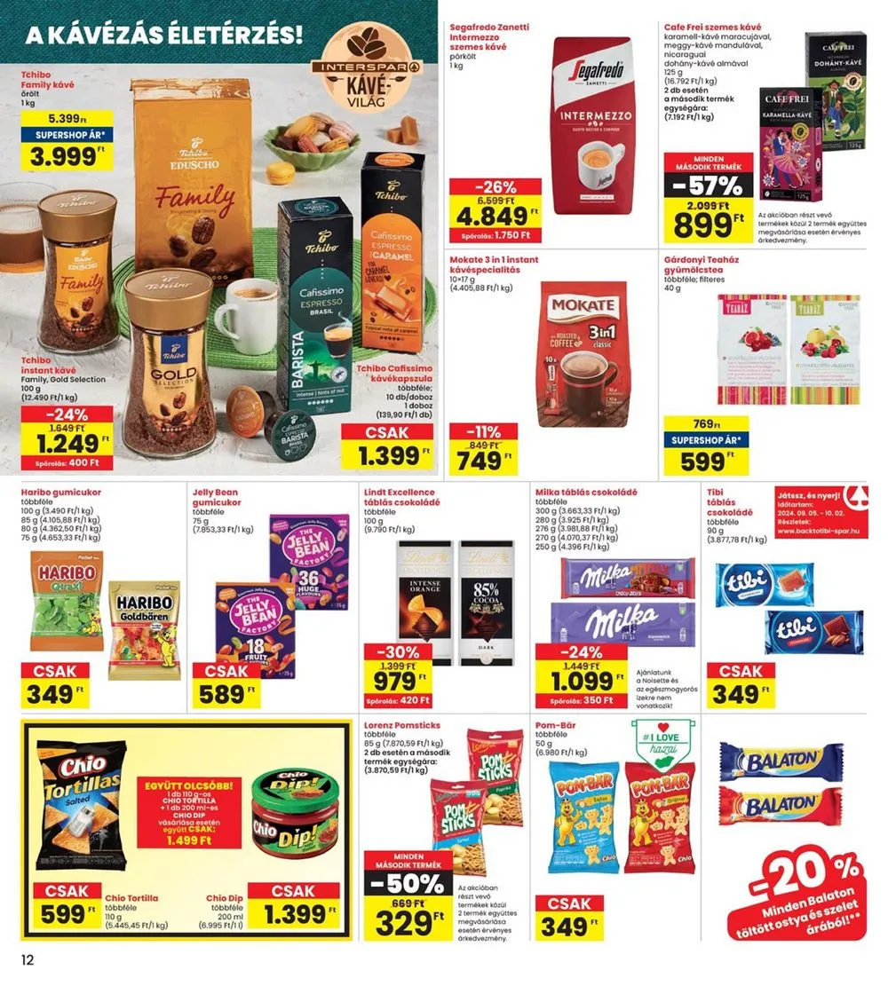 Interspar akciós újság 09.05–09.11 – 12. oldal