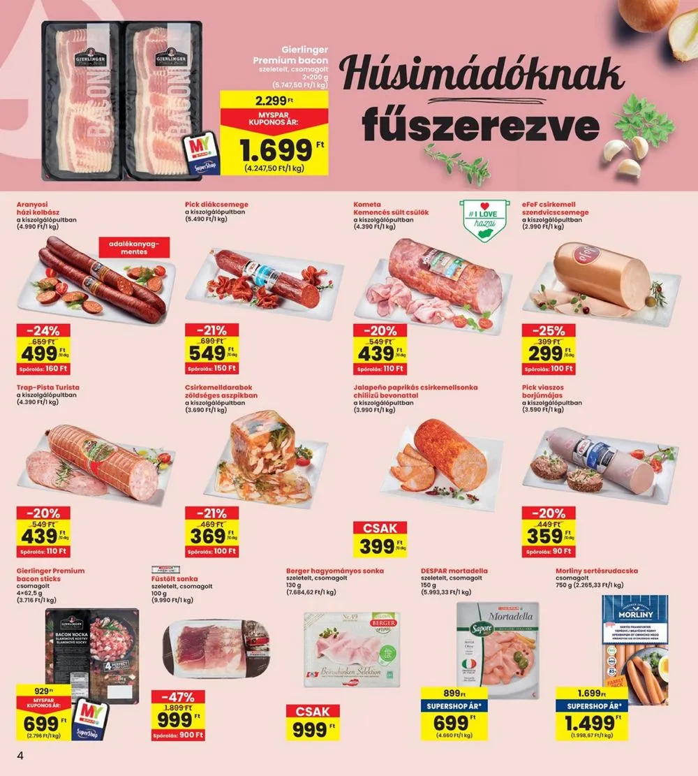 Interspar akciós újság 09.05–09.11 – 4. oldal