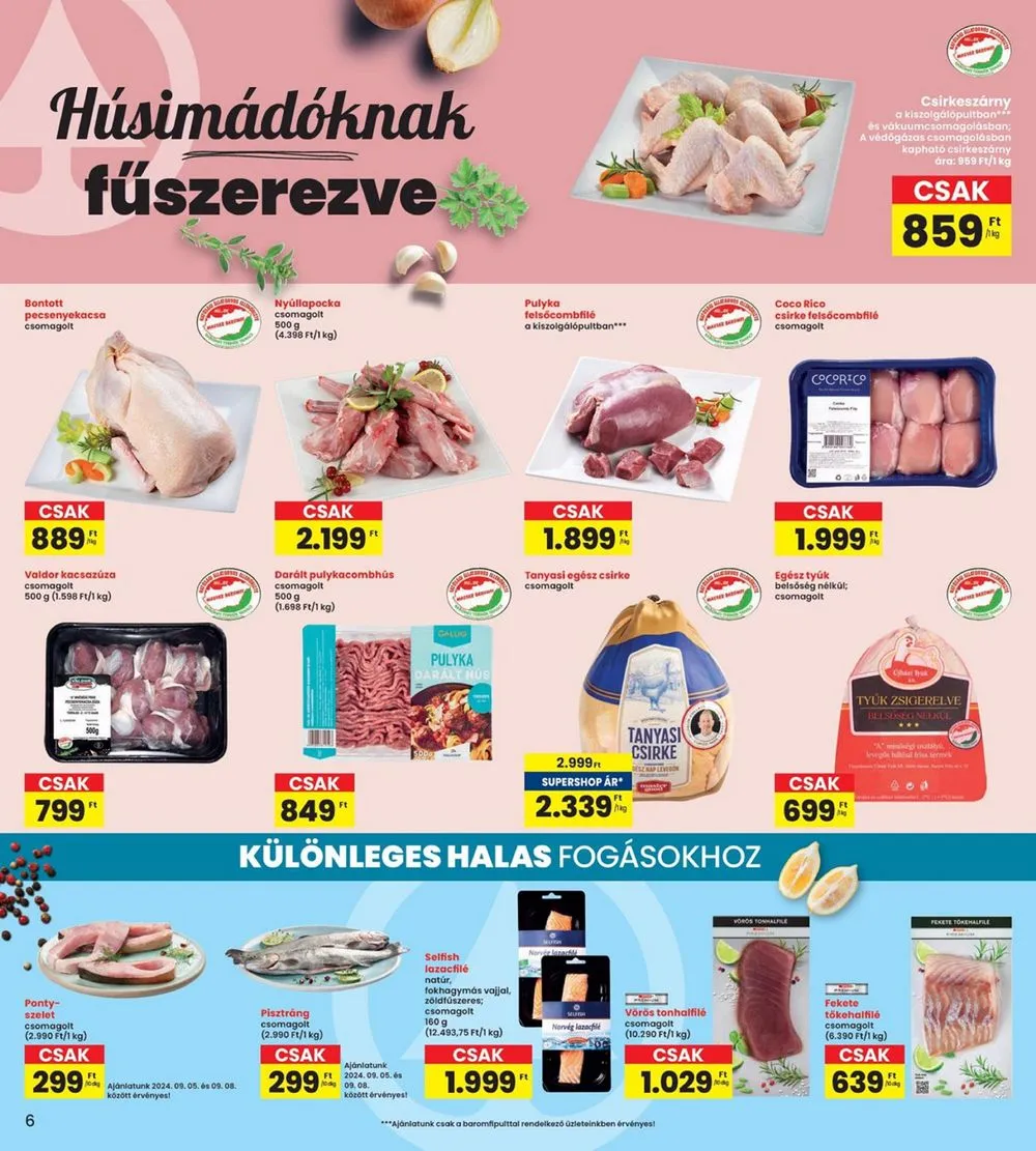 Interspar akciós újság 09.05–09.11 – 6. oldal