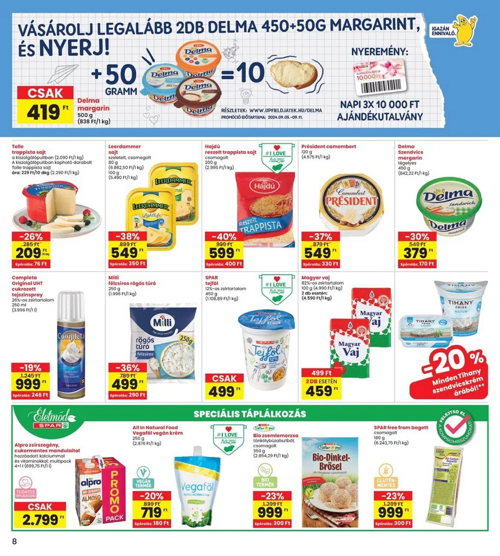Interspar akciós újság 09.05–09.11 – 8. oldal