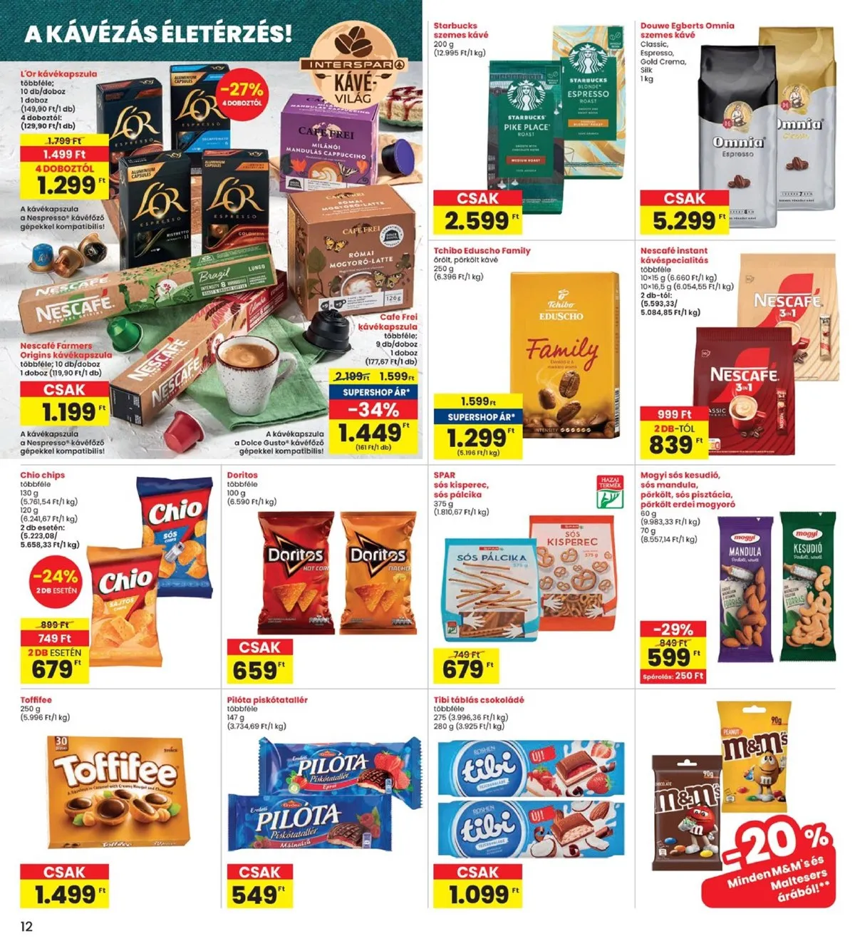 Interspar akciós újság 09.12–09.18 – 12. oldal