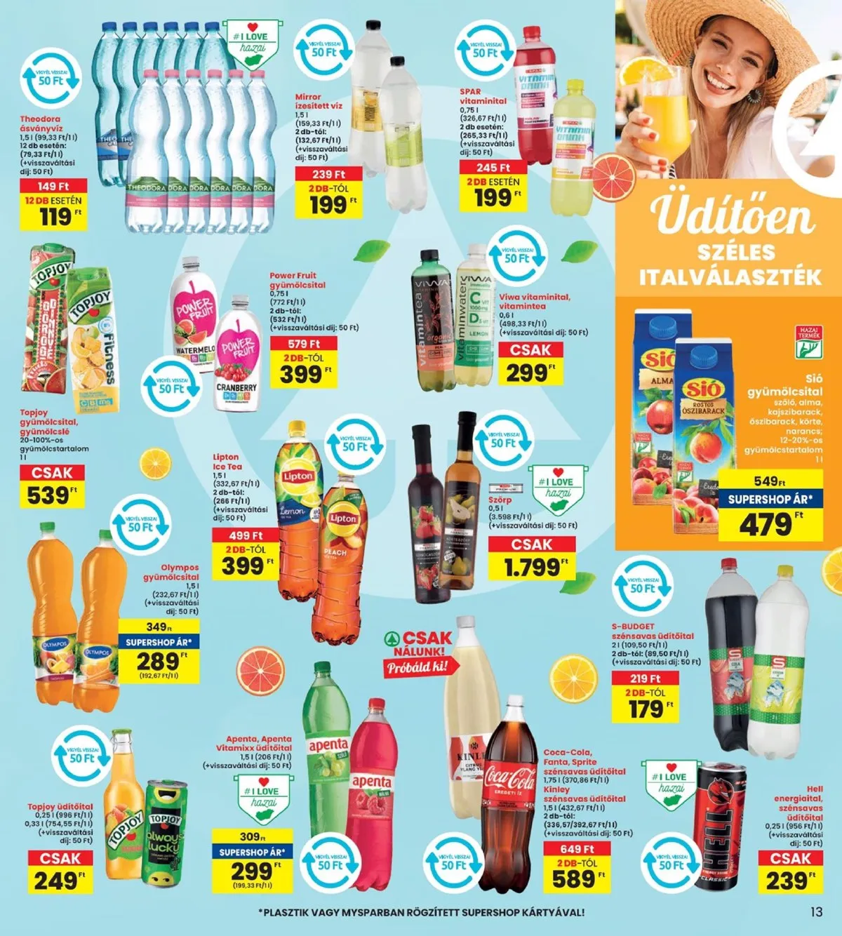 Interspar akciós újság 09.12–09.18 – 13. oldal