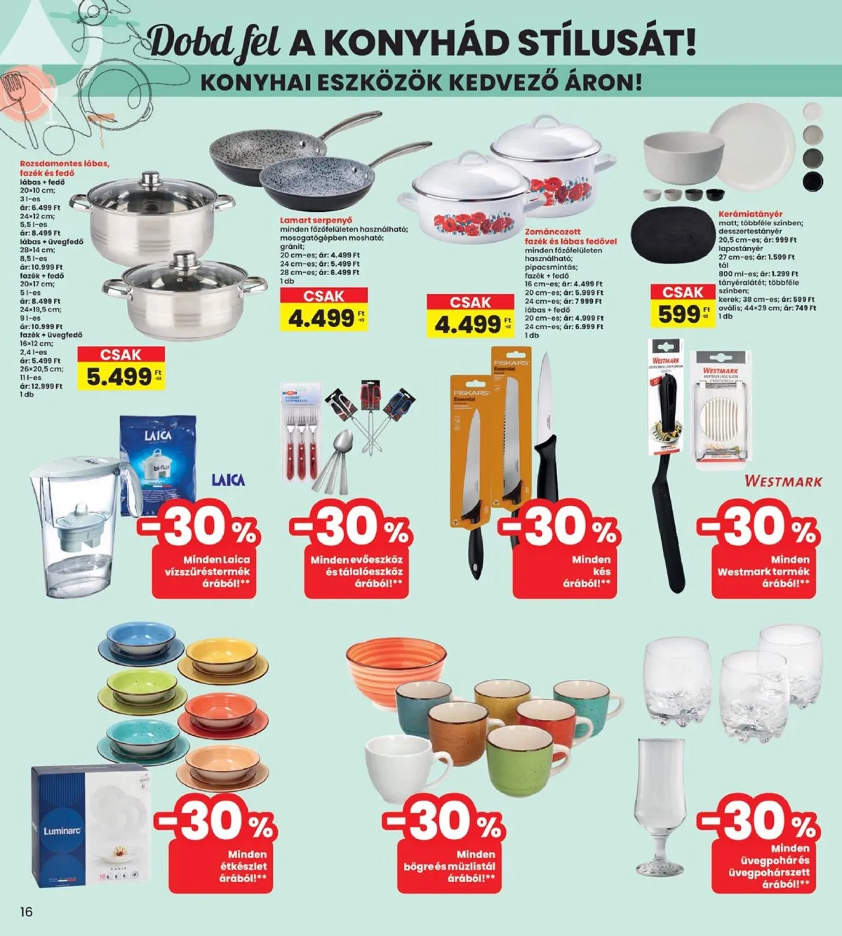 Interspar akciós újság 09.12–09.18 – 16. oldal