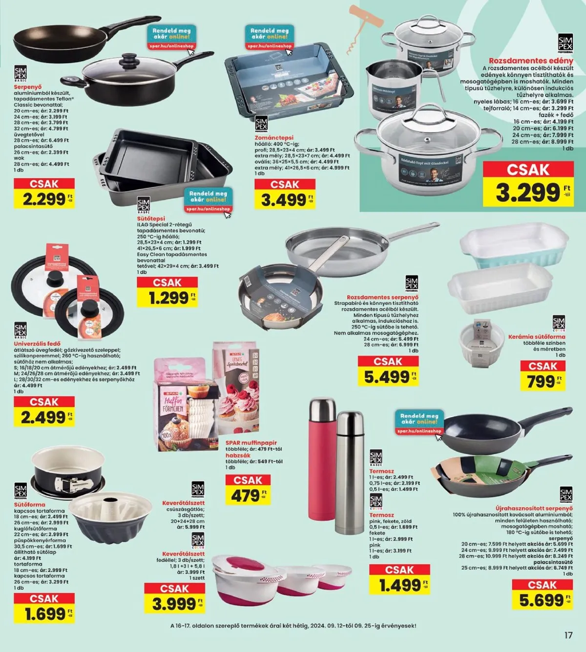 Interspar akciós újság 09.12–09.18 – 17. oldal