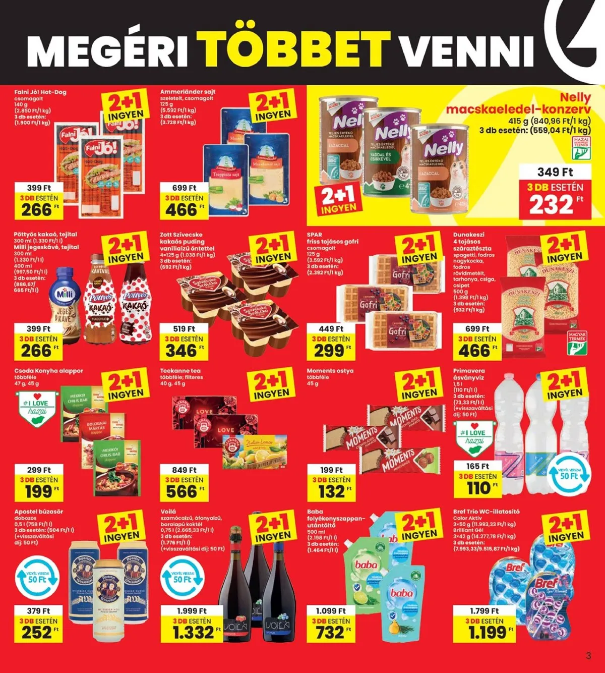 Interspar akciós újság 09.12–09.18 – 3. oldal
