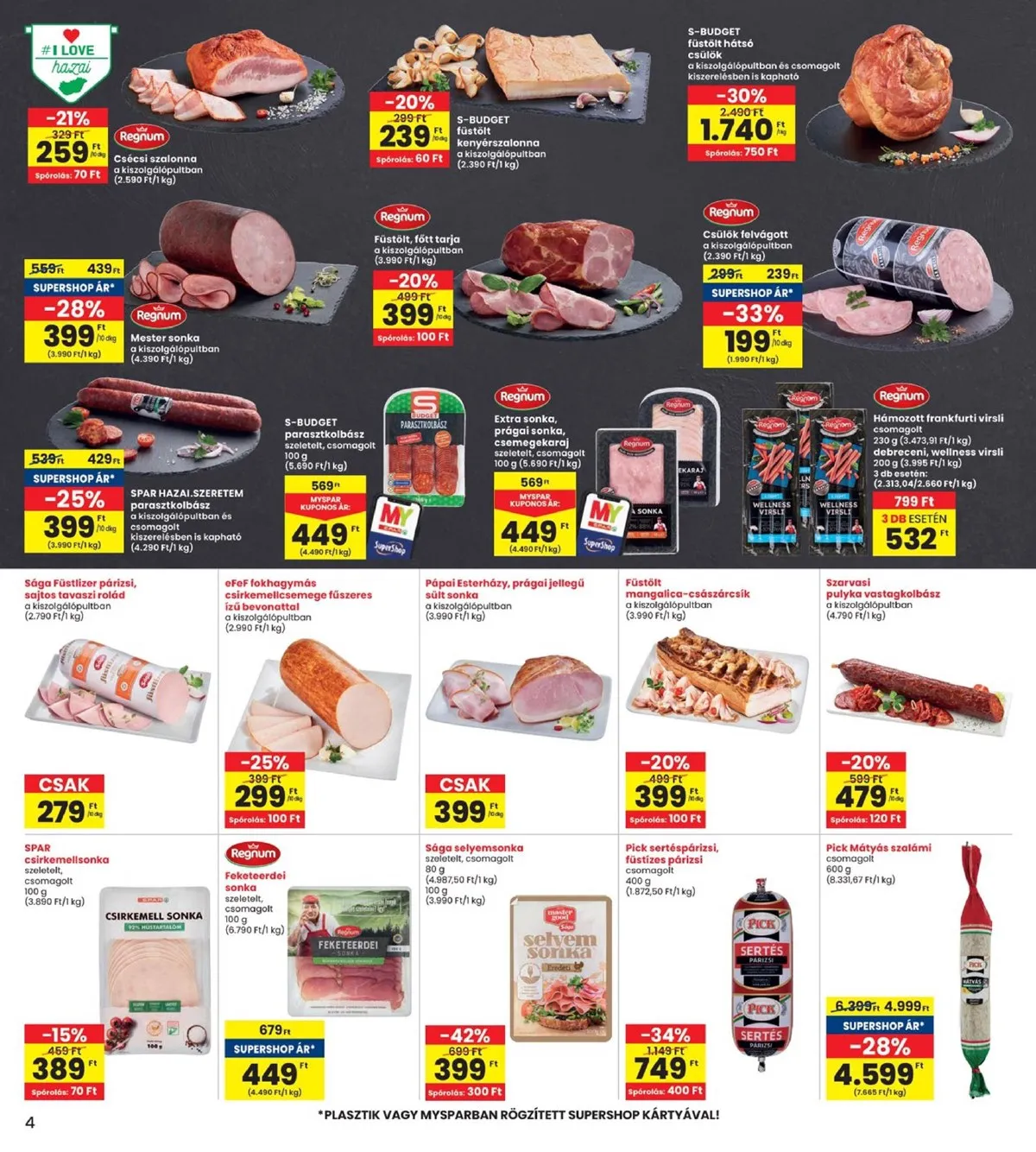 Interspar akciós újság 09.12–09.18 – 4. oldal