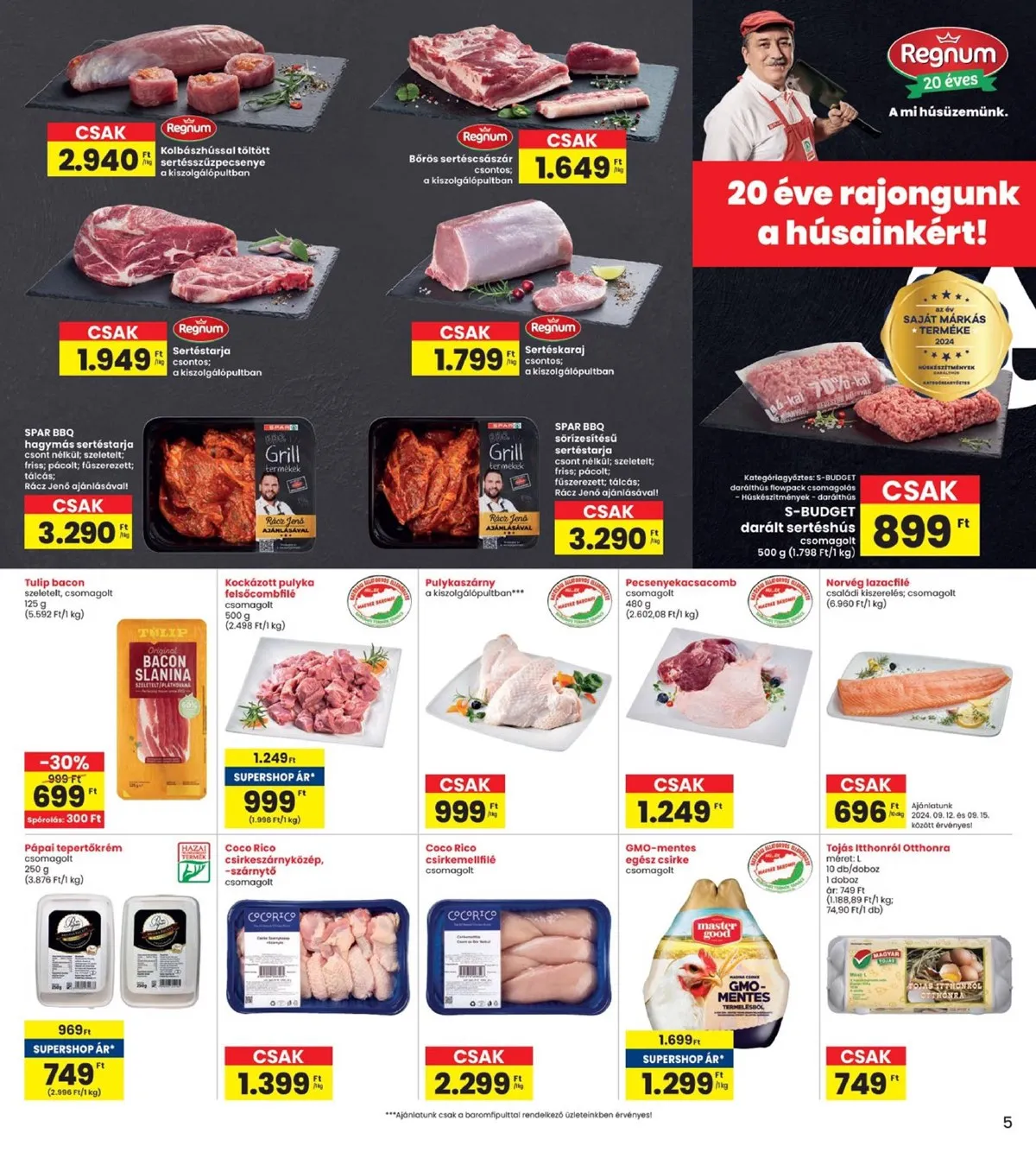 Interspar akciós újság 09.12–09.18 – 5. oldal