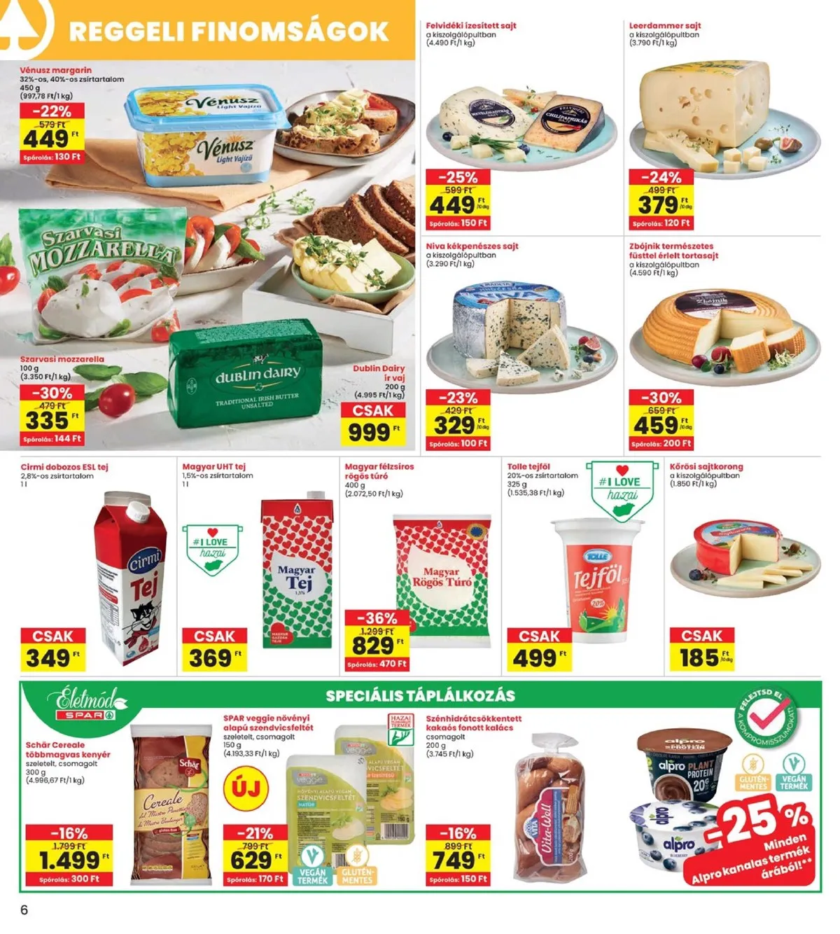 Interspar akciós újság 09.12–09.18 – 6. oldal