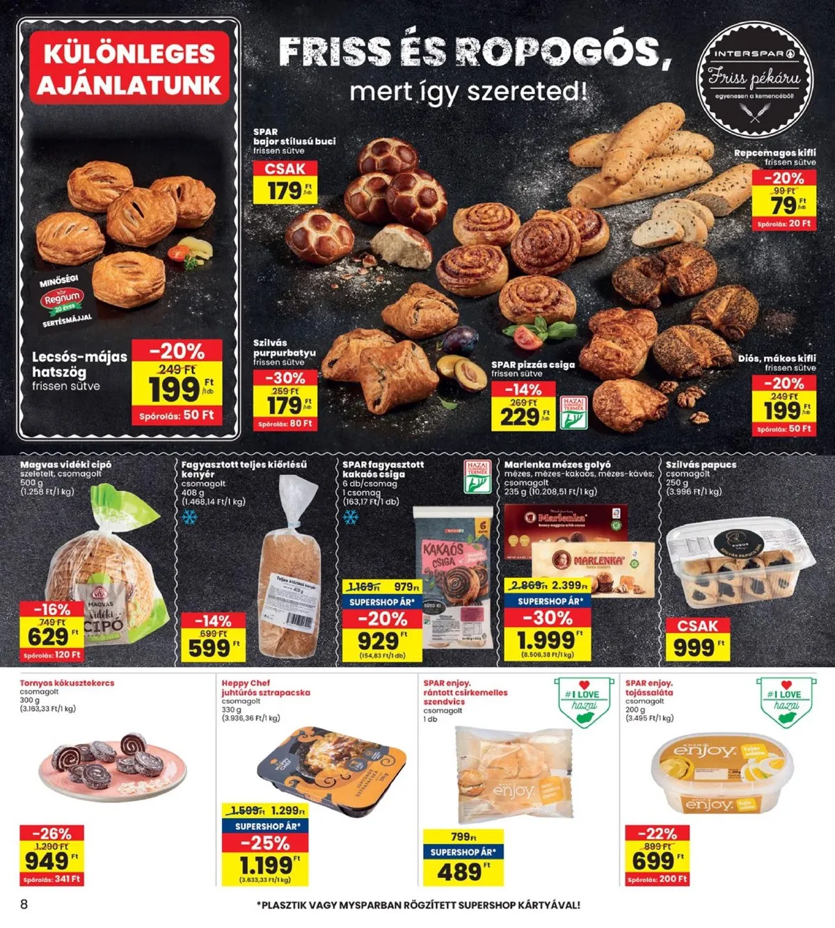Interspar akciós újság 09.12–09.18 – 8. oldal
