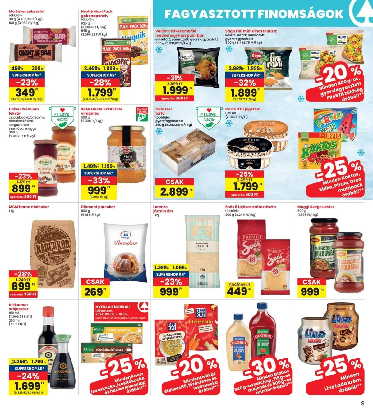 Interspar akciós újság 09.12–09.18 – 9. oldal