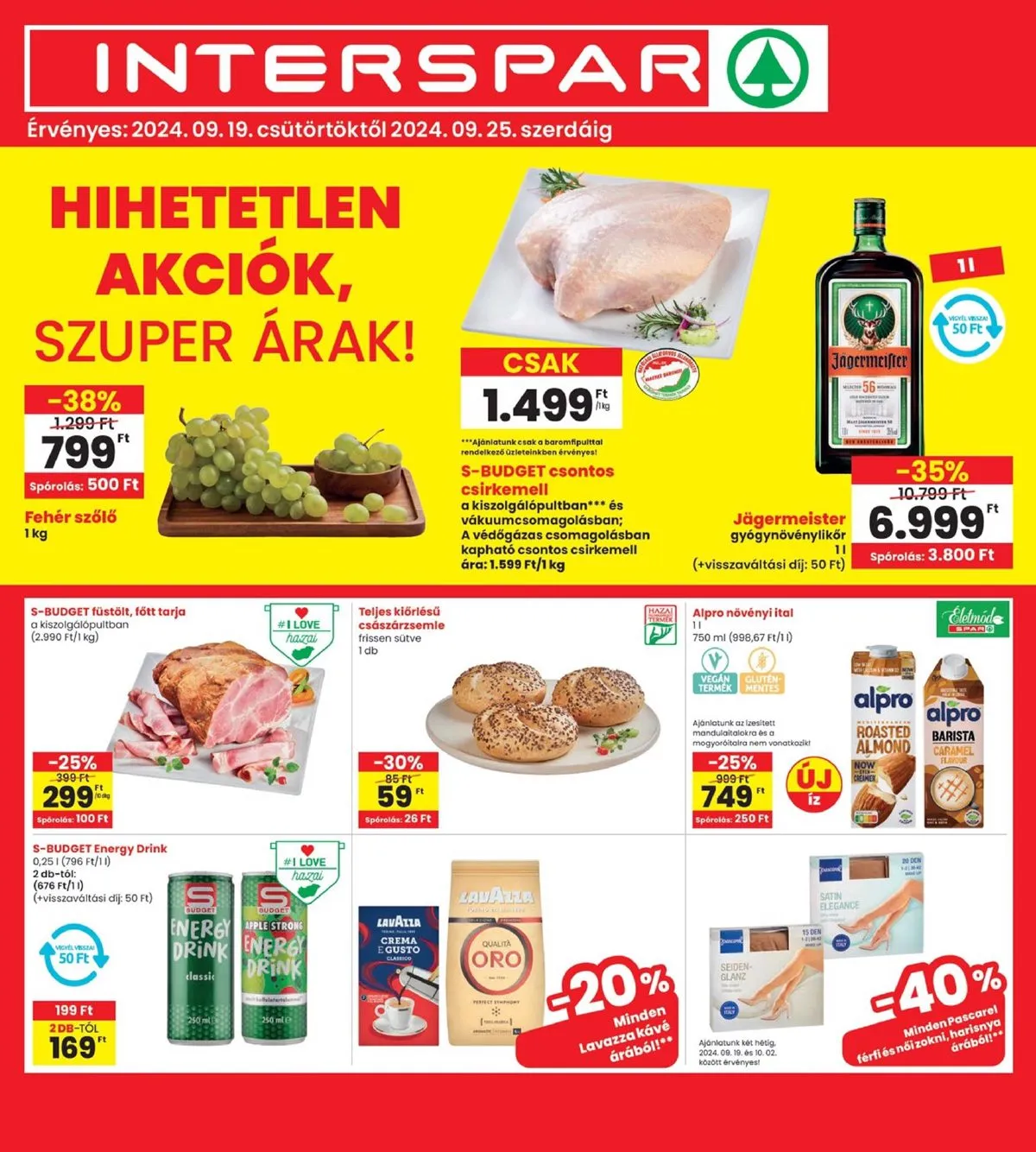 Interspar akciós újság 09.19–09.25