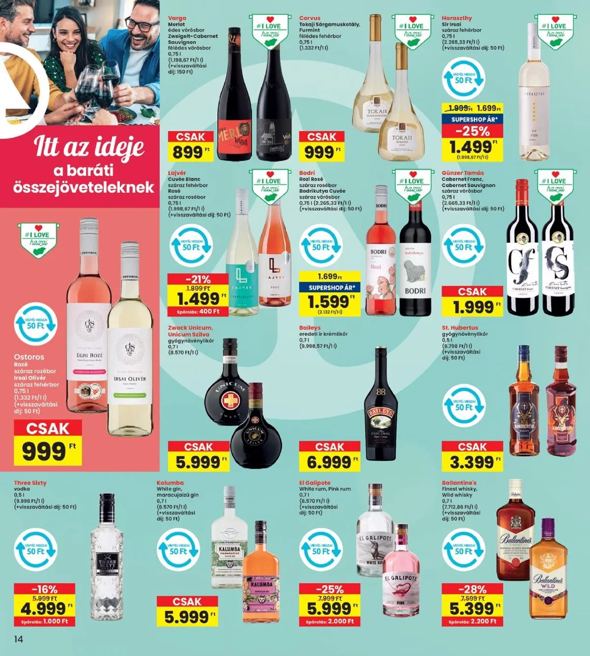 Interspar akciós újság 09.19–09.25 – 14. oldal