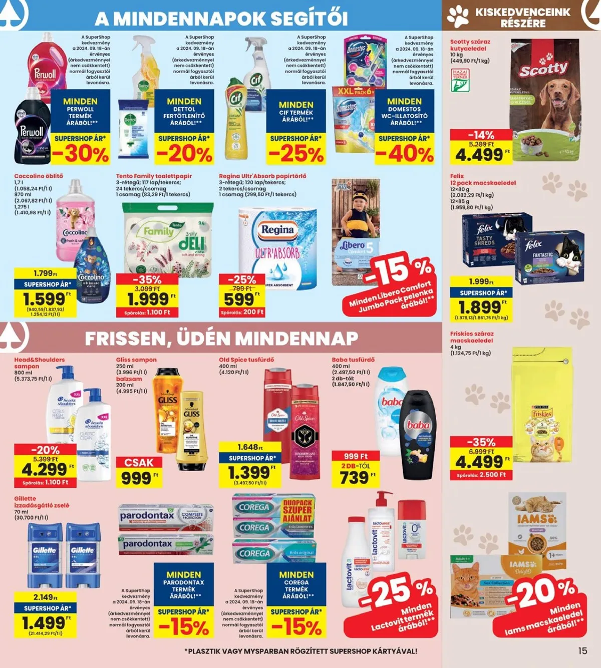 Interspar akciós újság 09.19–09.25 – 15. oldal