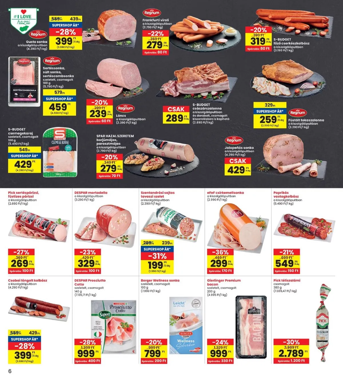 Interspar akciós újság 09.19–09.25 – 6. oldal