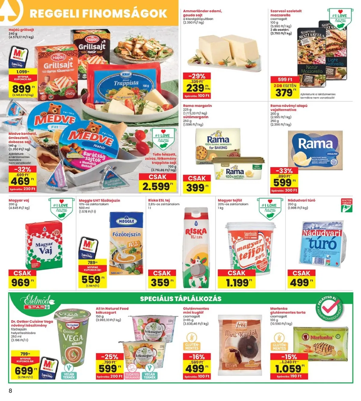 Interspar akciós újság 09.19–09.25 – 8. oldal