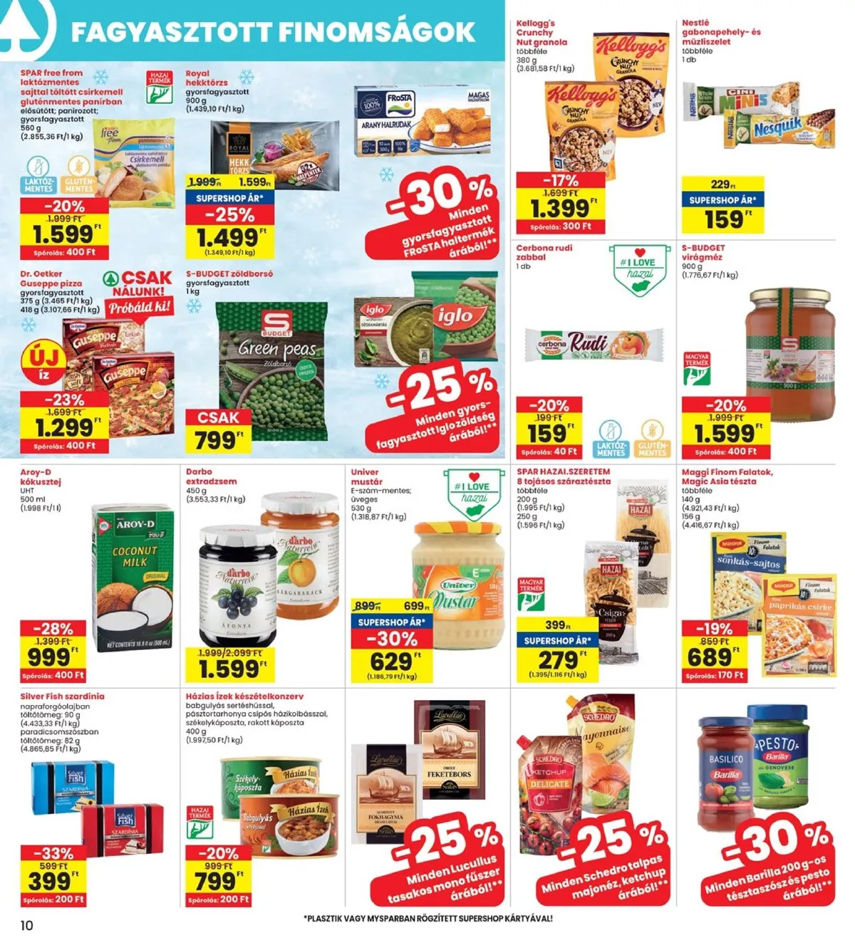 Interspar akciós újság 09.26–10.02 – 10. oldal