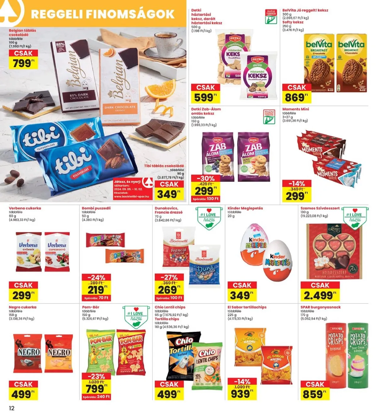 Interspar akciós újság 09.26–10.02 – 12. oldal