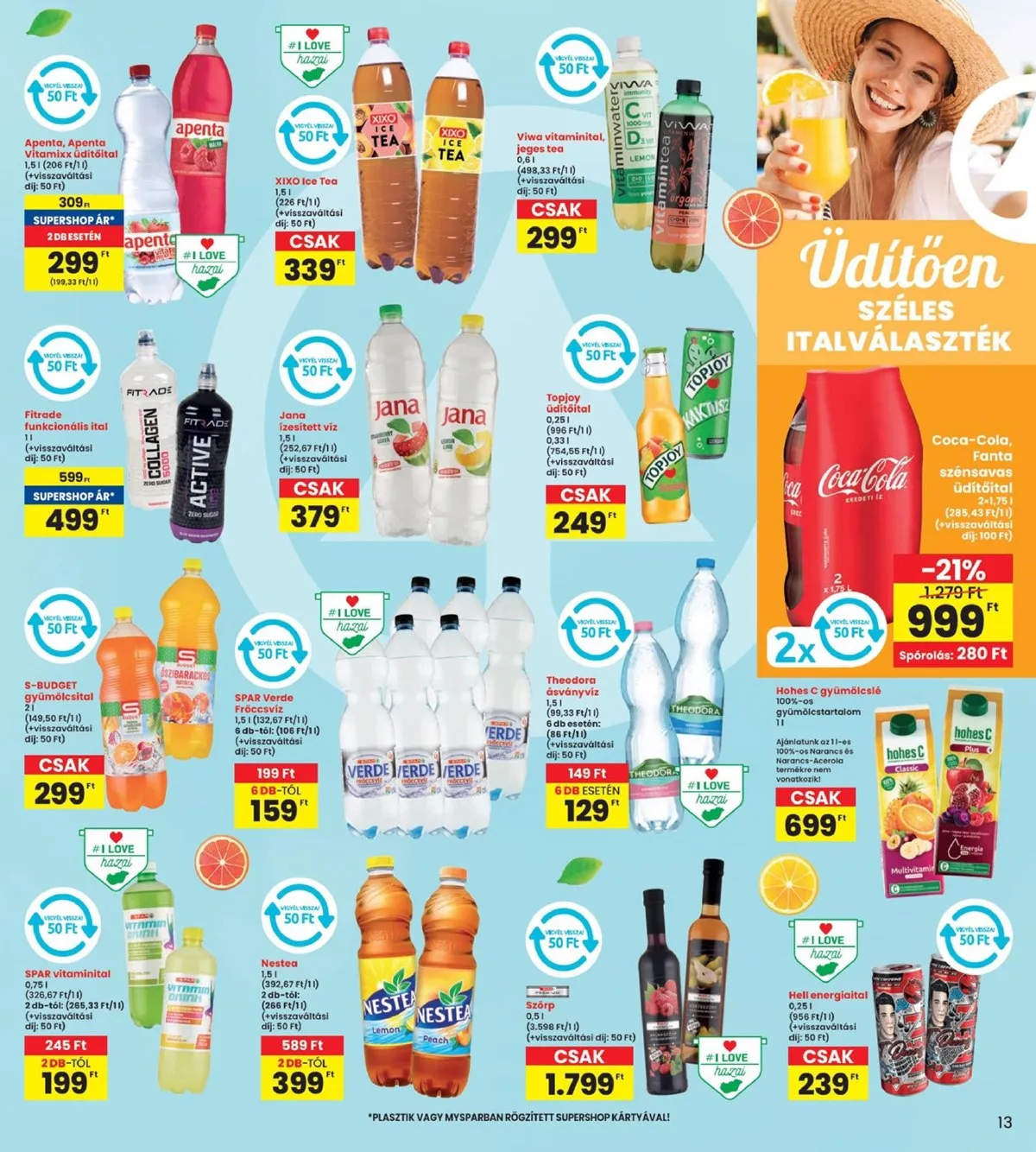 Interspar akciós újság 09.26–10.02 – 13. oldal