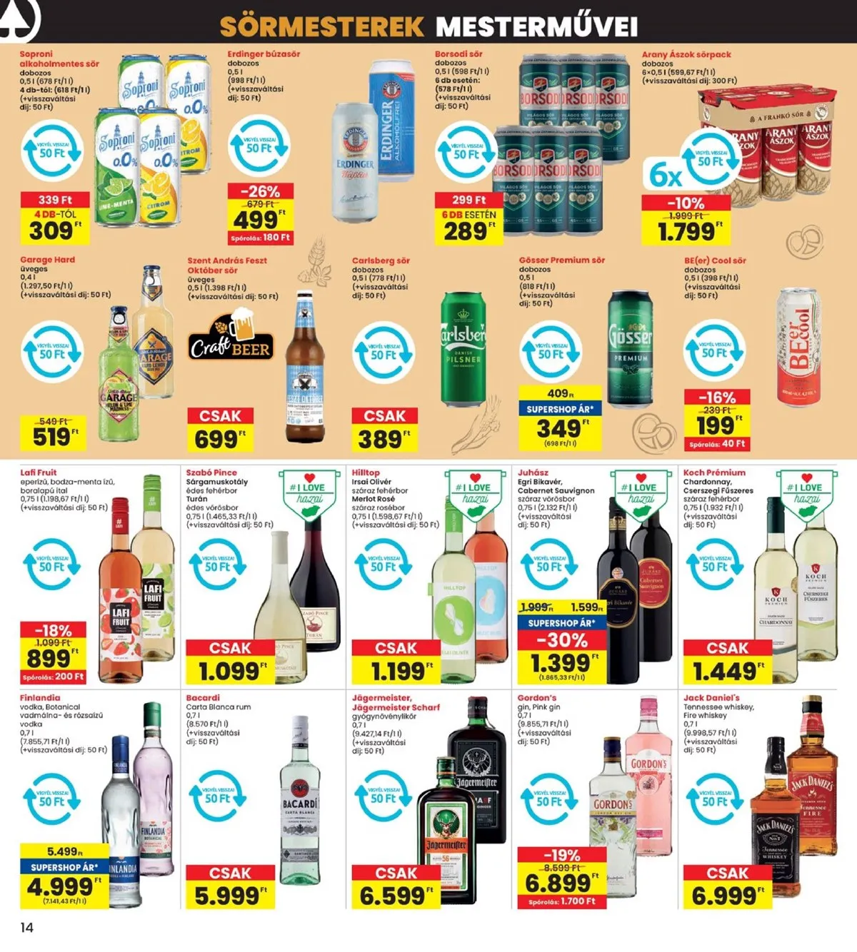 Interspar akciós újság 09.26–10.02 – 14. oldal