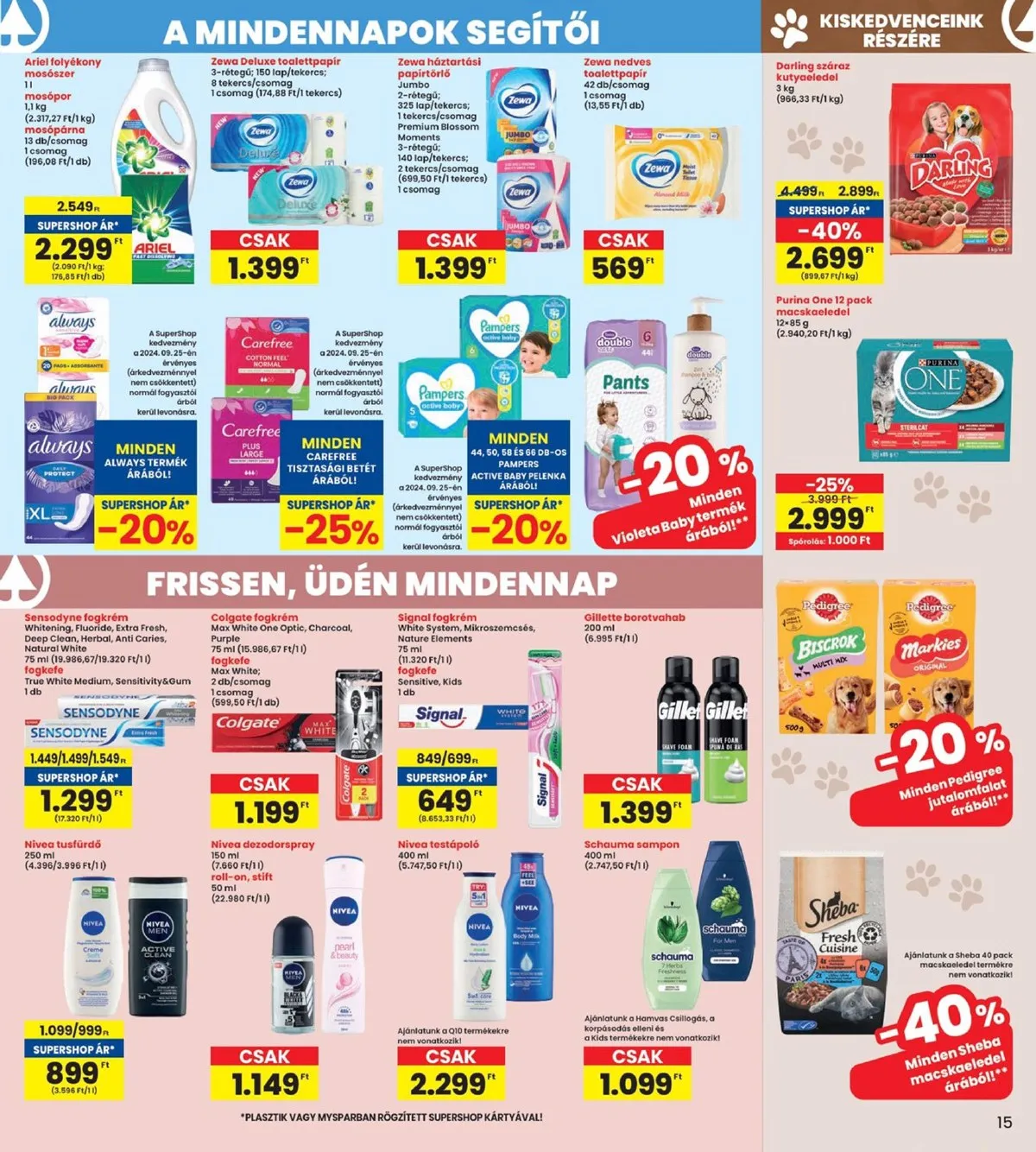 Interspar akciós újság 09.26–10.02 – 15. oldal