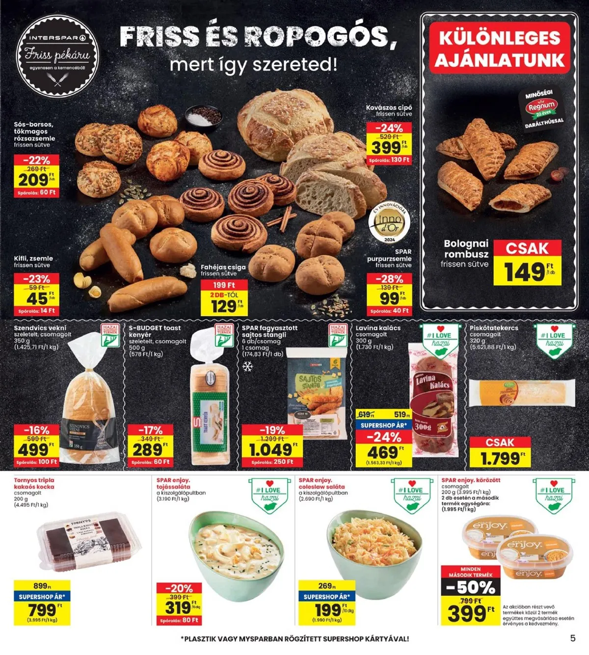 Interspar akciós újság 09.26–10.02 – 5. oldal