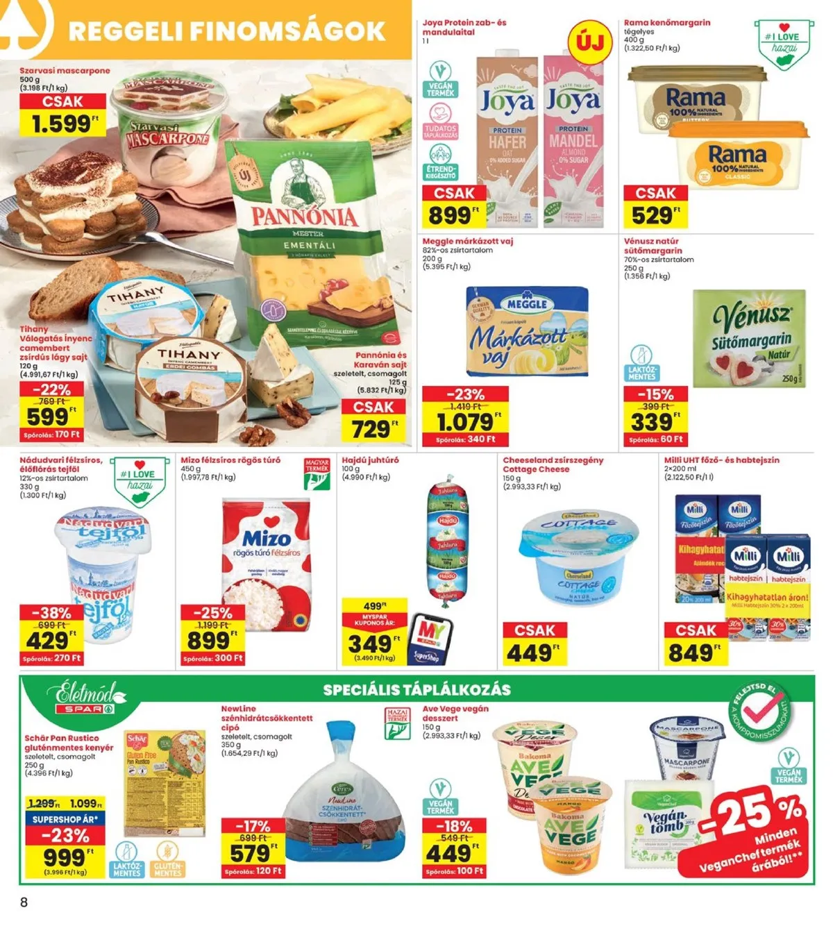 Interspar akciós újság 09.26–10.02 – 8. oldal