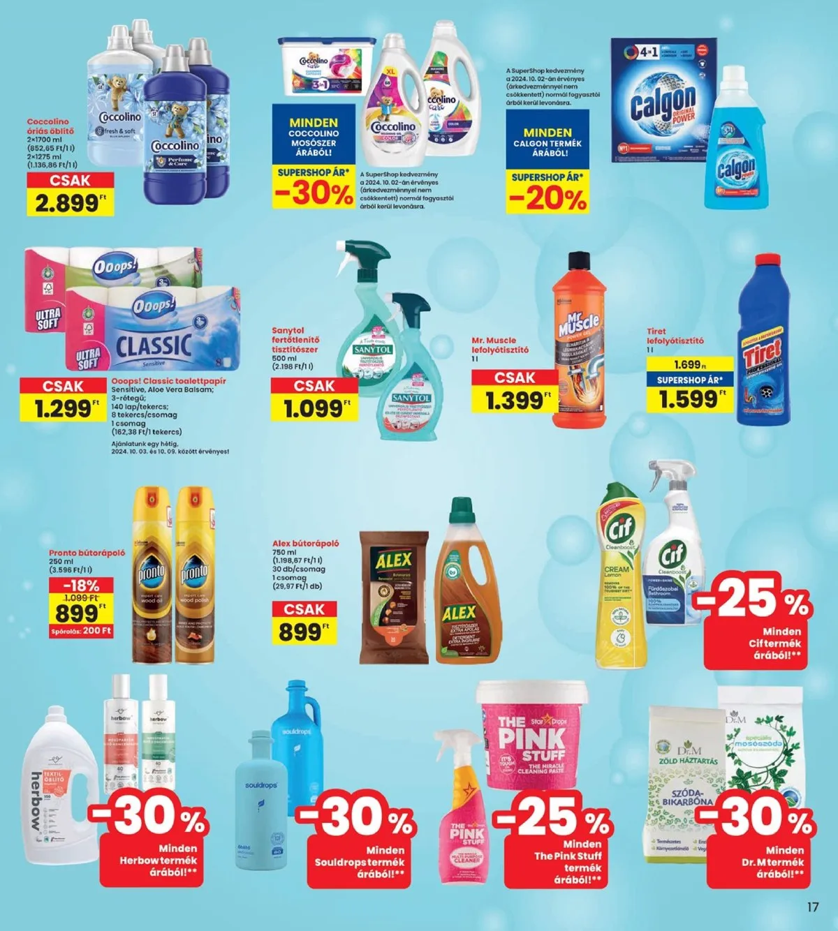 Interspar akciós újság 10.03–10.09 – 17. oldal