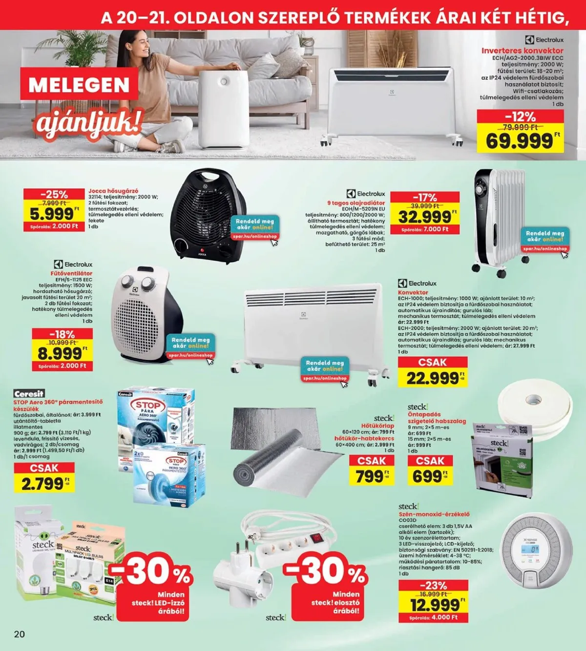 Interspar akciós újság 10.03–10.09 – 20. oldal