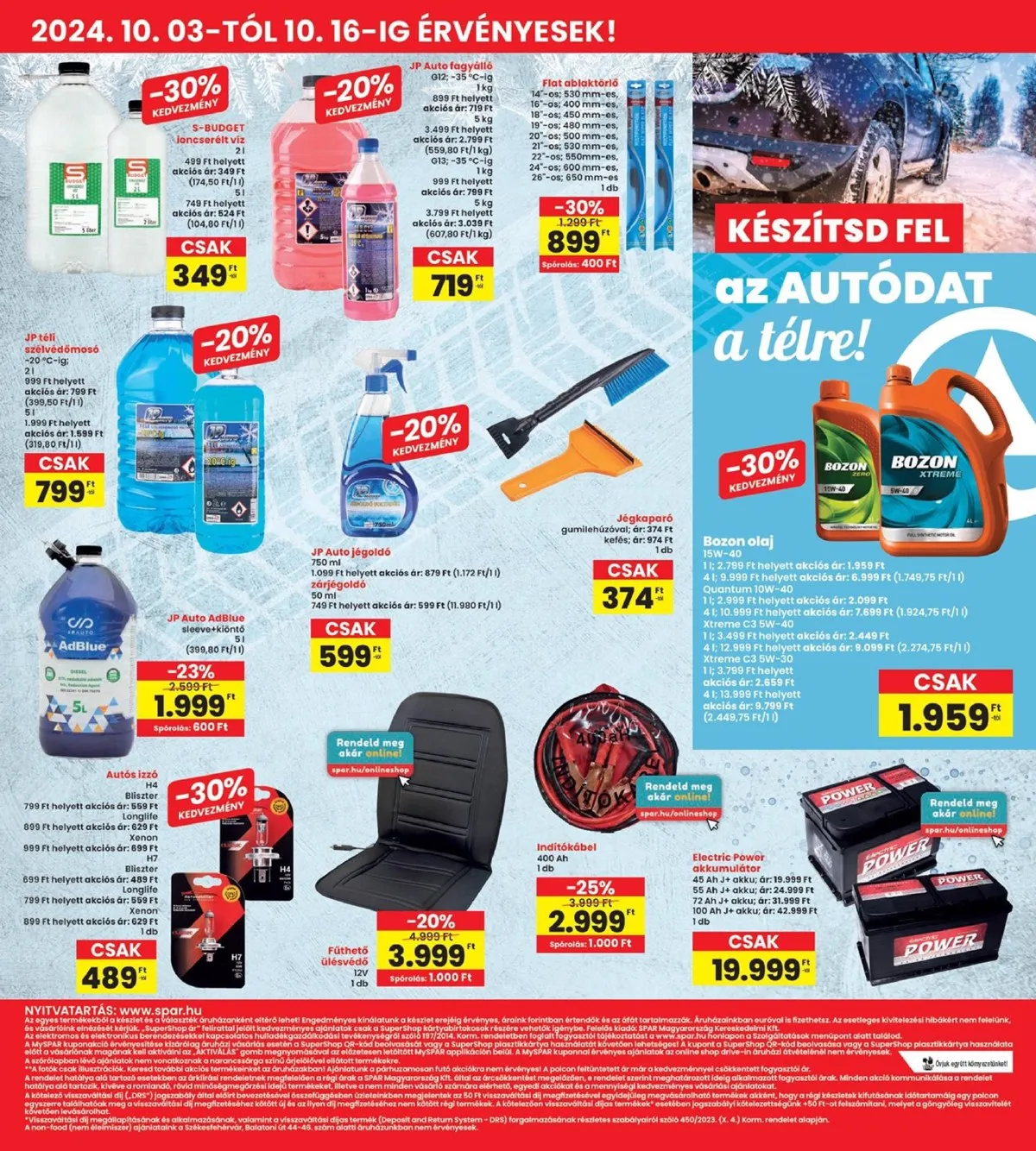 Interspar akciós újság 10.03–10.09 – 21. oldal