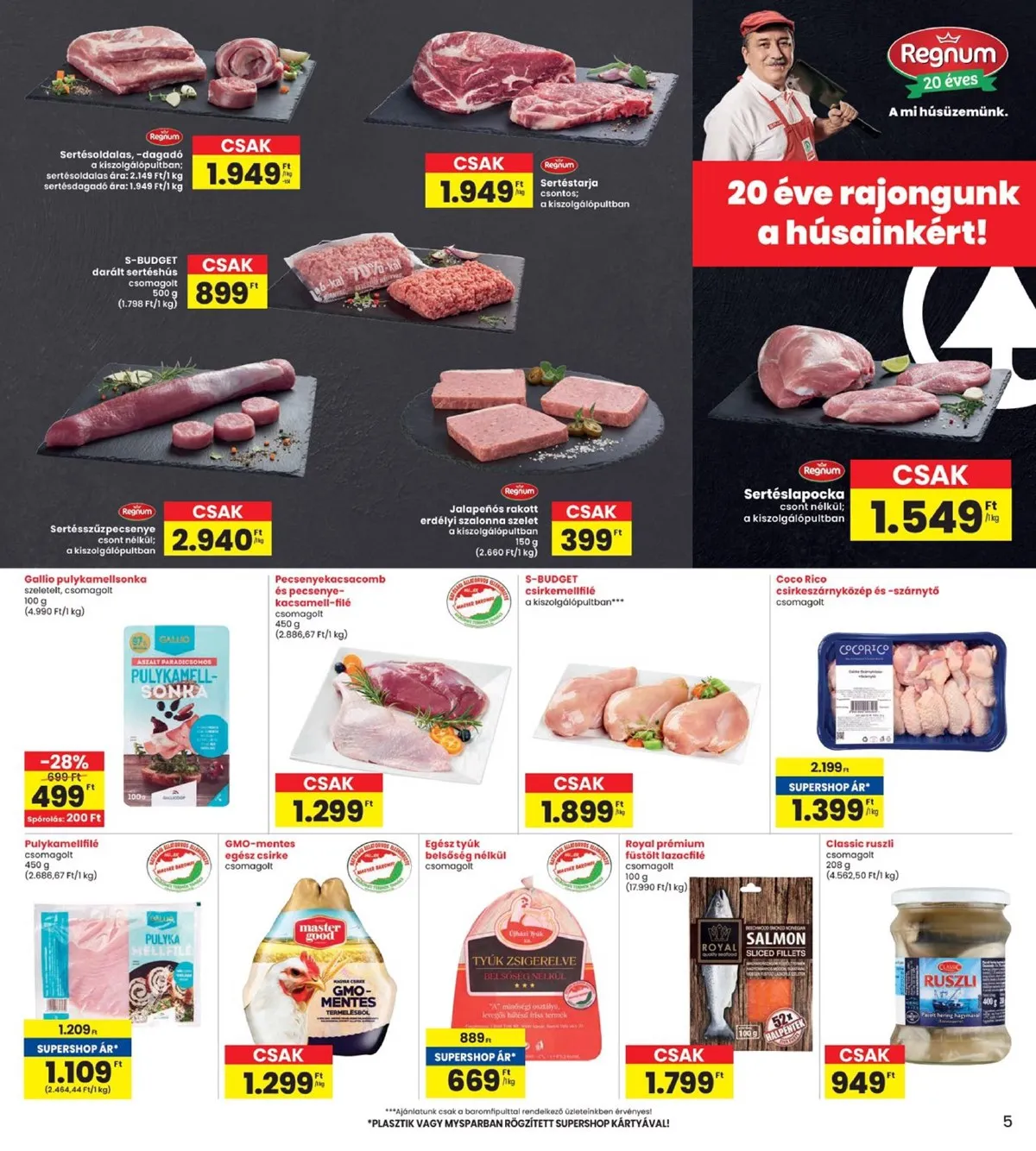 Interspar akciós újság 10.03–10.09 – 5. oldal
