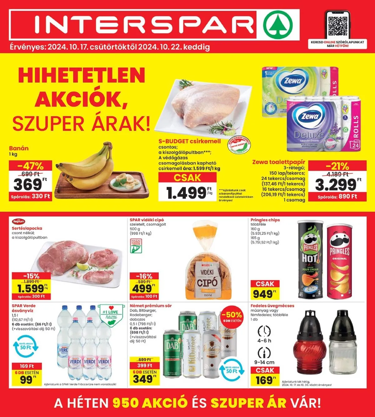 Interspar akciós újság 10.17–10.23